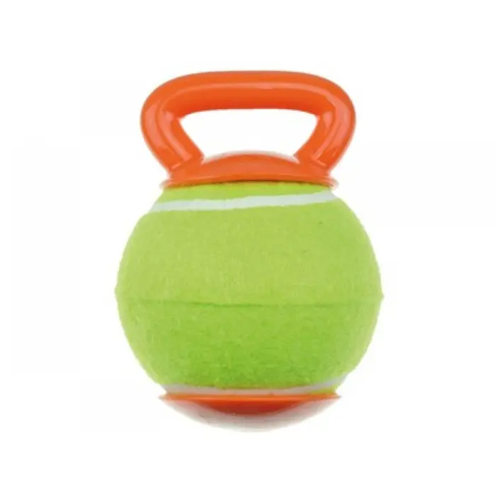 Jucarie pentru caini HANDY Ball M-PETS, orange  verde, 23,5x12,7x12,7 cm