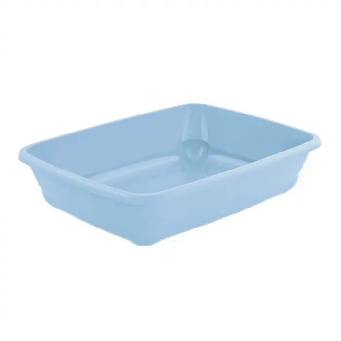 Litiera pentru pisici MPB Birba Mini, 30x31x9h cm, Albastru