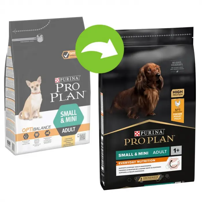 PURINA PRO PLAN ADULT Everyday Nutrition, hrana uscata pentru caini, Talie Mica si Foarte Mica, bogat in pui 3 kg