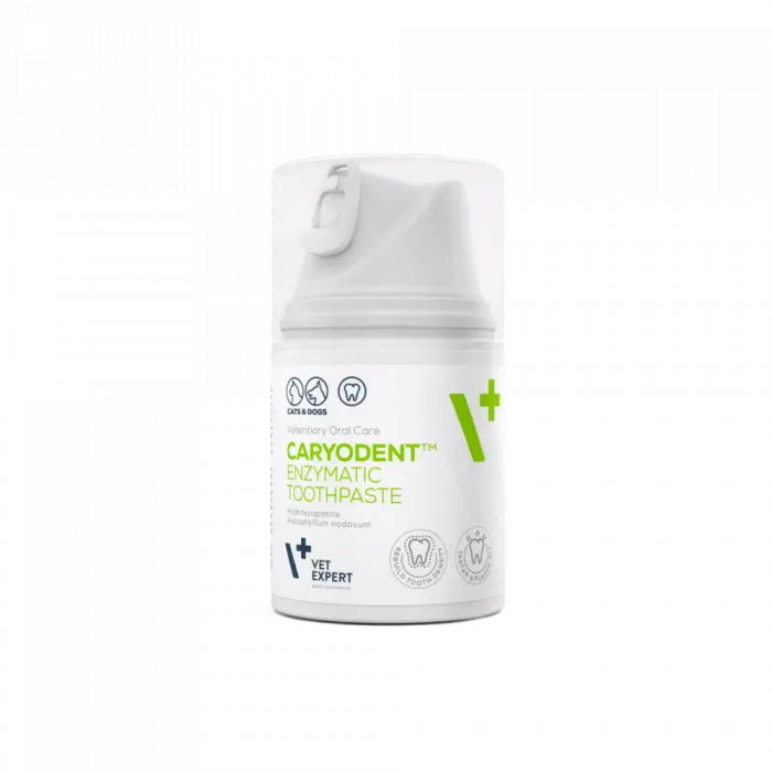 Pasta de dinti enzimatica pentru caini si pisici, CARYODENT VET EXPERT, gel, 50ml