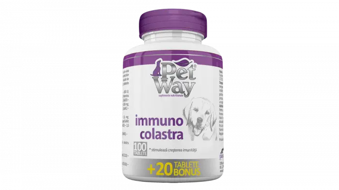 PetWay Immuno Colastra, 100 tablete + 20 BONUS