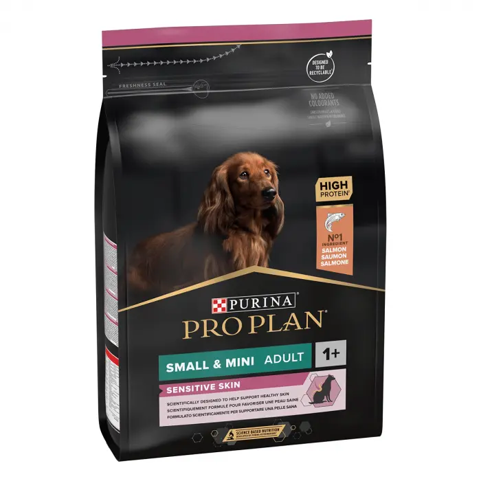 Pro Plan Optiderma Adult Small  Mini Sensitive Somon, 700 g