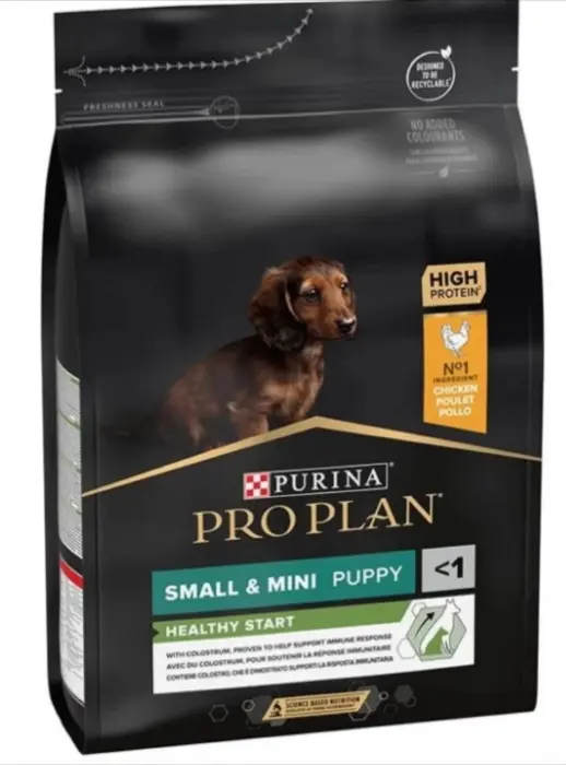 Hrana uscata caini, Pro Plan Small Mini Puppy Chicken, 3 kg