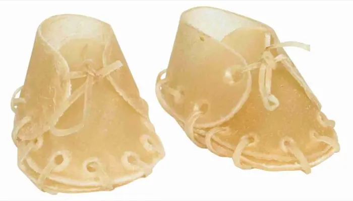 Pantofi din piele de vita 1 x 18 g  12 cm