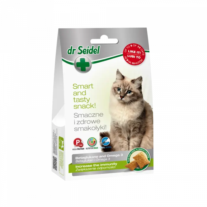 Recompense pentru cresterea imunitatii, pisici, Dr. Seidel, 50g