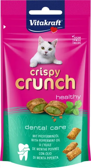 Recompense pisica Vitakraft Crispy Crunch Dental 60 g