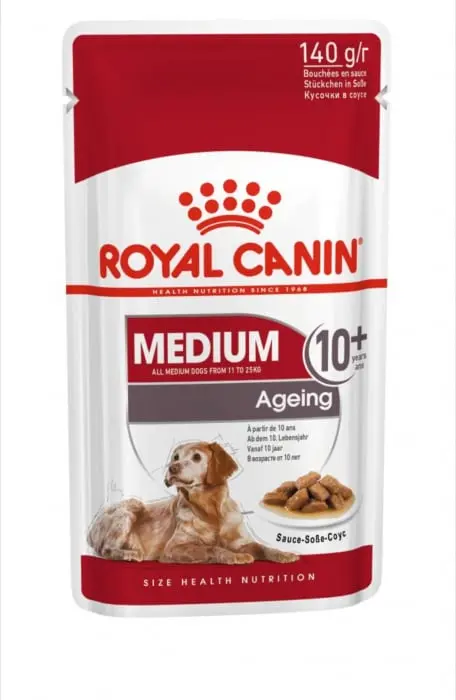 Royal Canin Medium Ageing hrana umeda caine senior (in sos), 10 x 140 g
