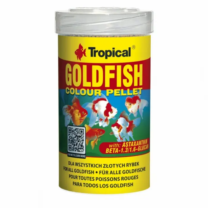 GOLDFISH COLOUR PELLET Tropical Fish, 100ml  36g