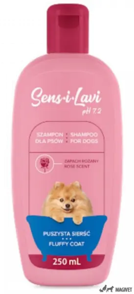 Sampon pentru caini cu blana pufoasa, SENS-I-LAVI, 250 ml