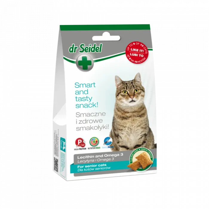 Snack pentru seniori, Dr. Seidel, pentru pisici, 50 g