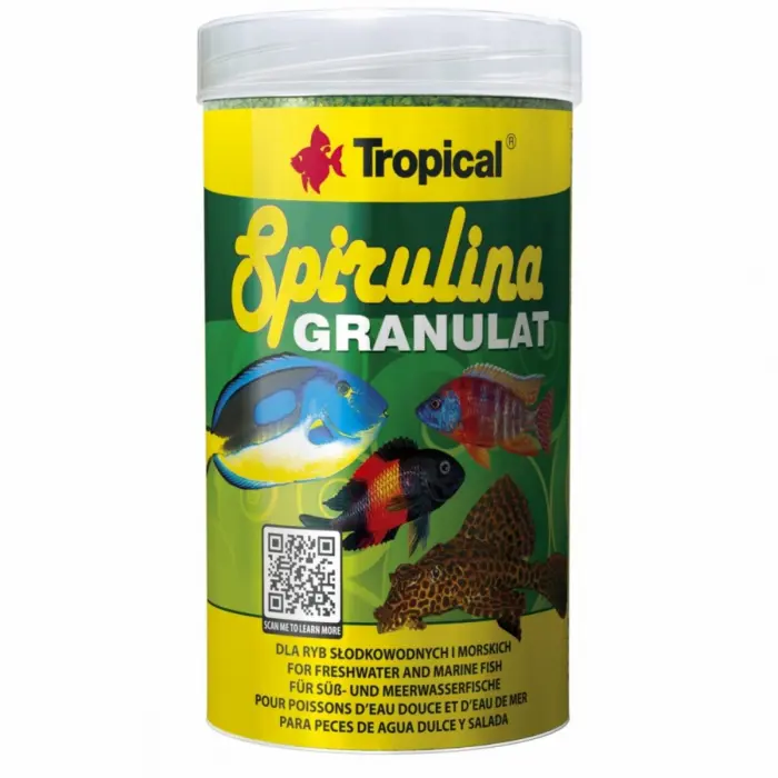 SPIRULINA GRANULAT Tropical Fish, 100ml  44g