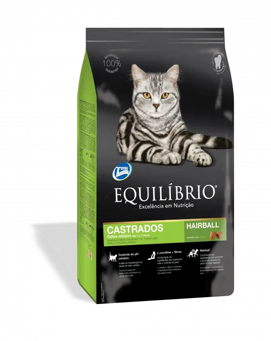 Equilibrio Cats Adult pisici castrate, 7.5 kg