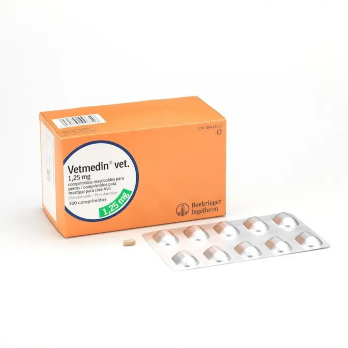 VETMEDIN 1.25 MG - 100 TABLETE MASTICABILE