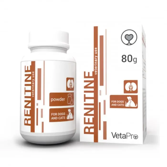VETAPRO renitine pudra 80g suport renal caini si pisici