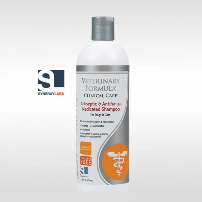 VFCC, Sampon terapeutic Antiseptic  Antigfungic , Synergy Labs, 473 ml