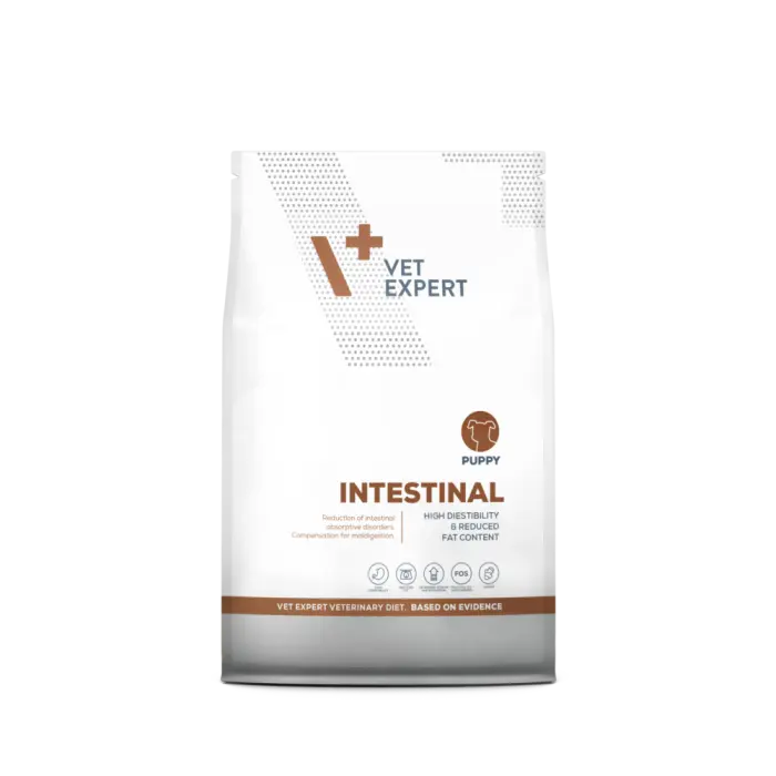 4T Dieta Veterinara INTESTINAL Puppy, VetExpert, 2 Kg