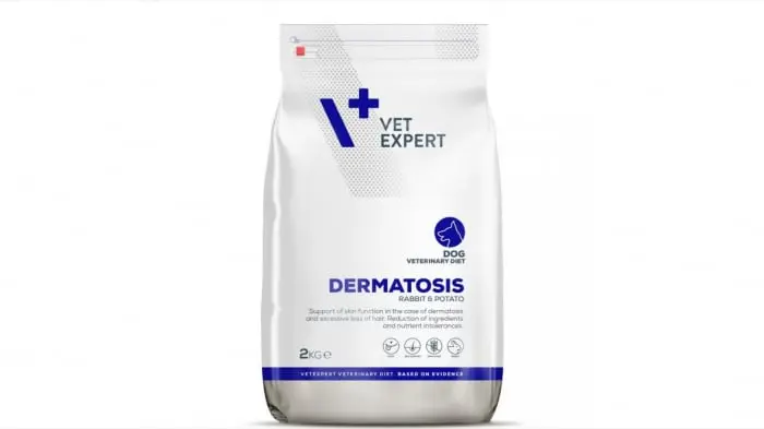 4T Veterinary Diet Dermatosis dog Iepure Cartof, 2 kg