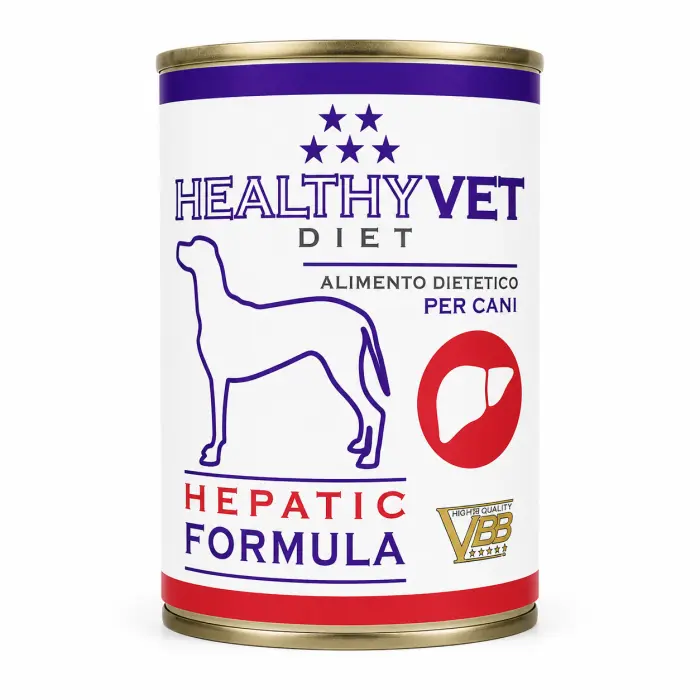 Conserva dietetica pentru caini Healthy Vet Diet Hepatic 400 gr