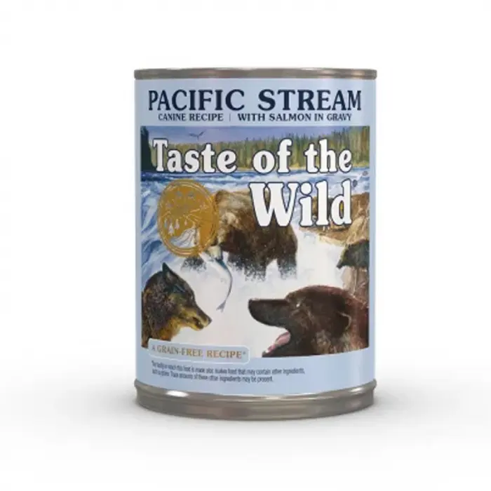 Conserva pentru caini Taste of the Wild Pacific Stream Canine 390 gr