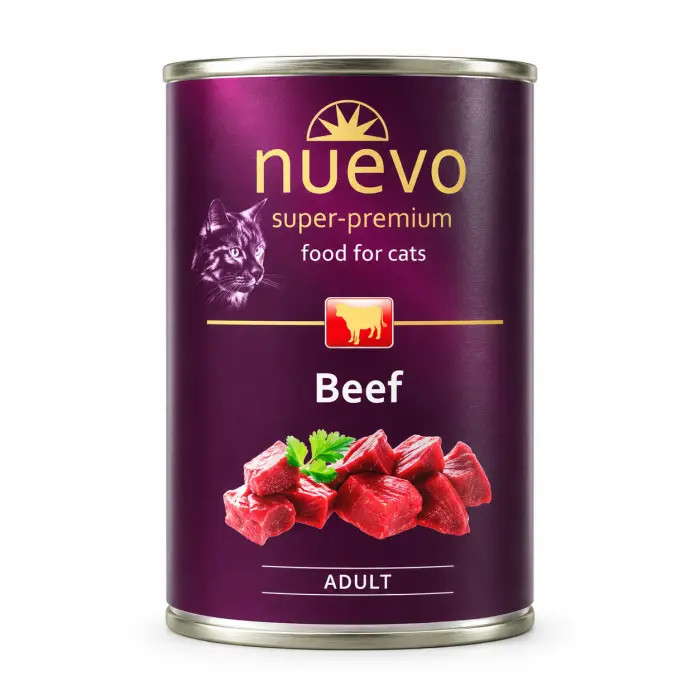 Conserva pentru pisici Nuevo cu vita 400 gr