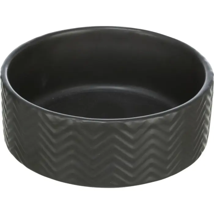 Castron ceramic Trixie Negru 0,4 L   13 cm