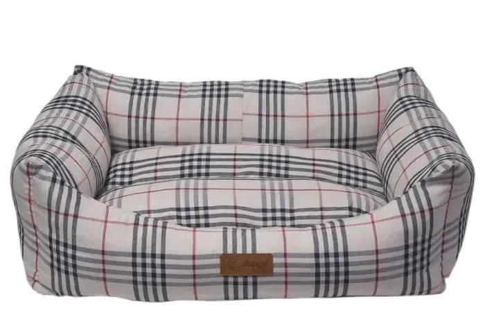 Culcus pentru caini 4Dog Deluxe Danish XL Bej 95 x 70 x 22 cm