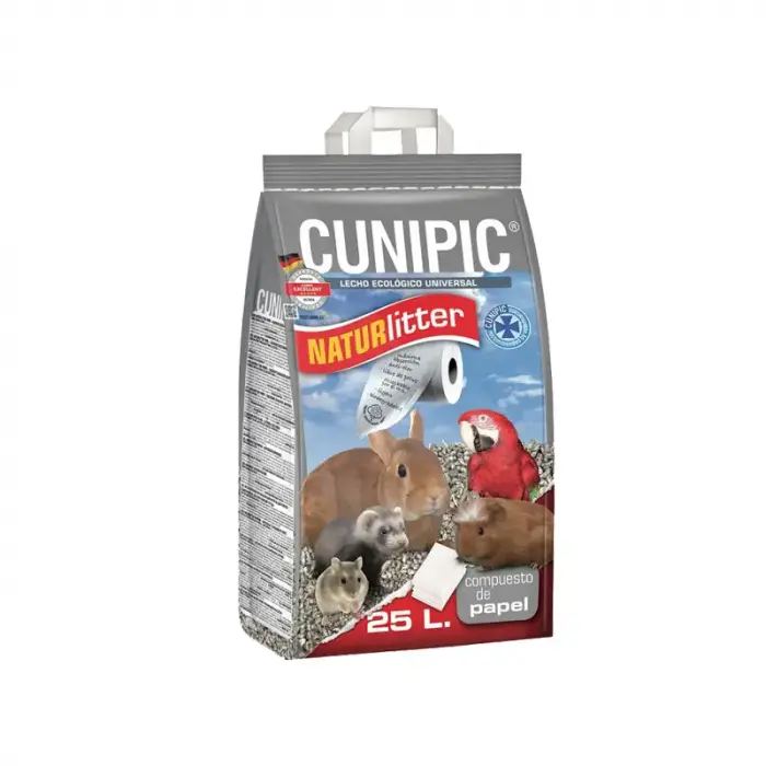 Asternut igienic din hartie Cunipic Naturlitter Paper 25L