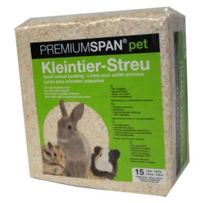 Asternut igienic pentru rozatoare Premium Span 15L