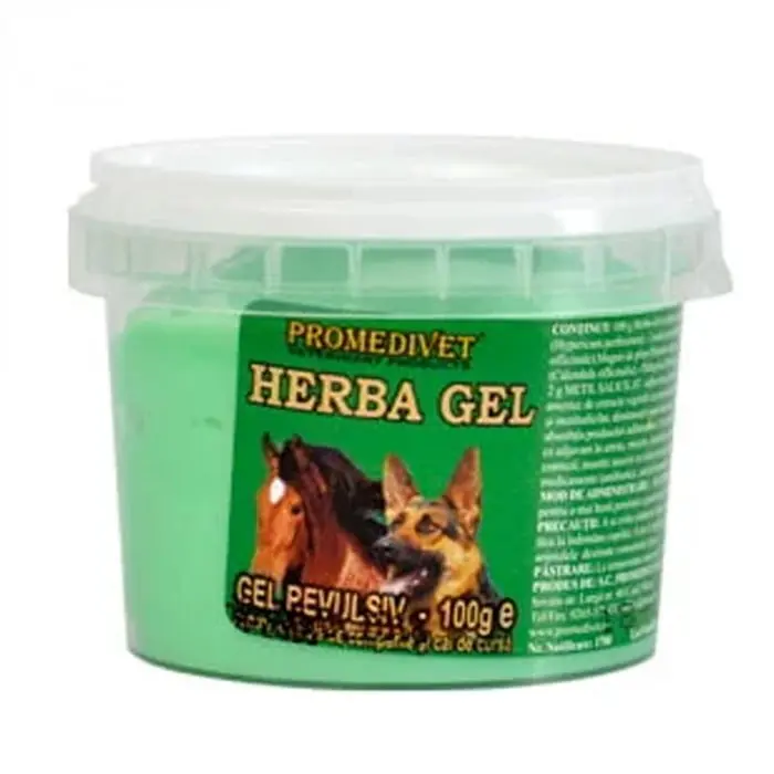 Gel calmant pentru dureri Promedivet Herba Gel 100 gr