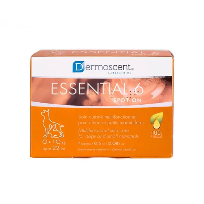 Dermoscent Essential 6 pentru caini ( 0 10 kg ) x 4 pipete