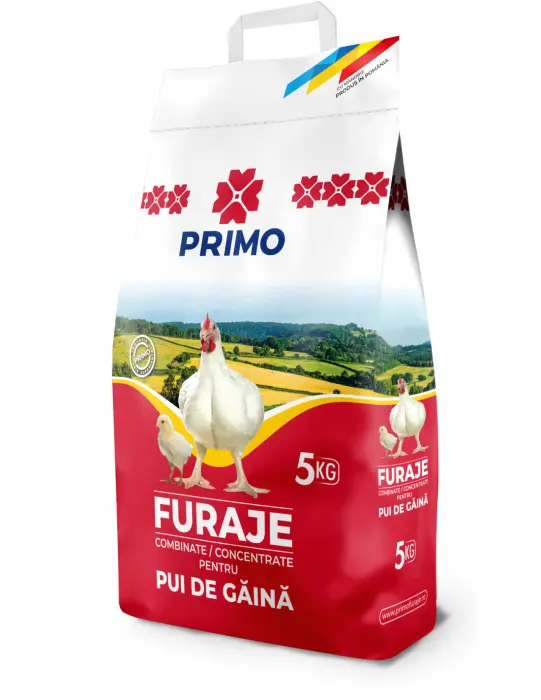 Furaj pentru cresterea puilor Purina Primo 5 kg