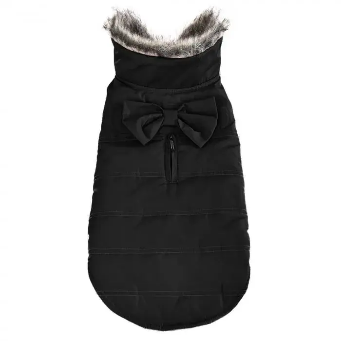 Hainuta caini 4Dog Deluxe Bowtiful Gri 30 cm