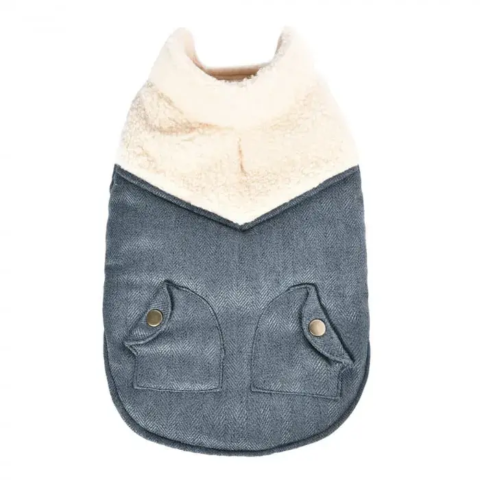 Hainuta pentru caini 4Dog Deluxe Woofwear Blue 35 cm