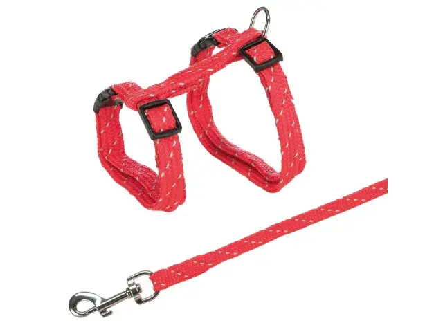 Ham  lesa pentru pisici reflectorizanta Trixie  27-45cm 10 mm