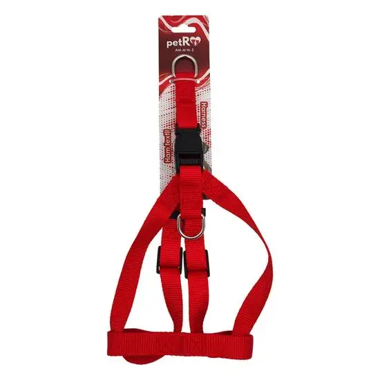 Ham pentru caini Textil Nr.3 AM-M Rosu 2   40-60 cm