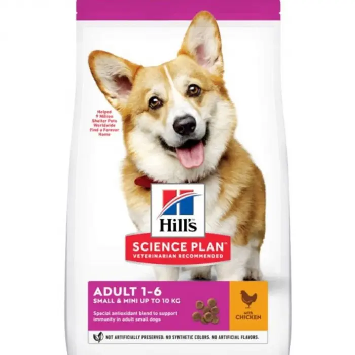 Hrana uscata pentru caini Hill s SP Adult Small Mini cu pui 6 kg