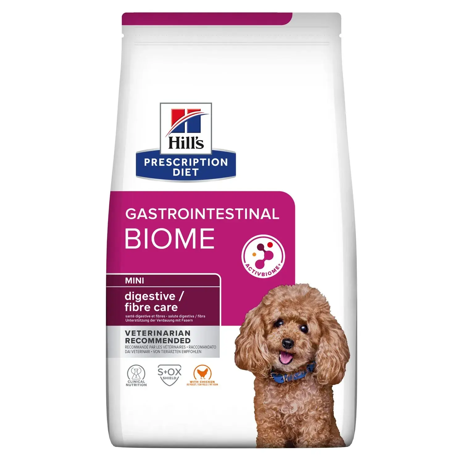 Hrana dietetica pentru caini Hill s PD Gastrointestinal Biome 1 kg
