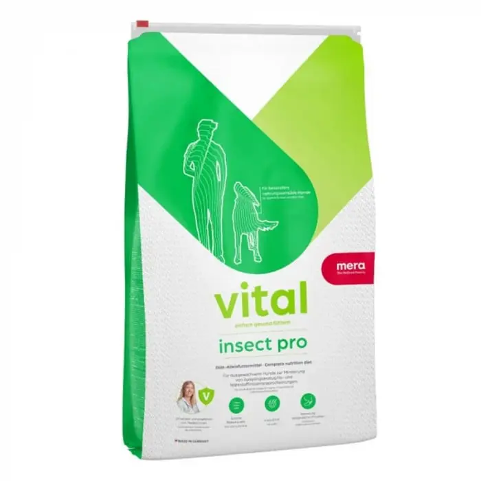 Hrana dietetica pentru caini Mera Vital Diet Insect Pro 10 kg