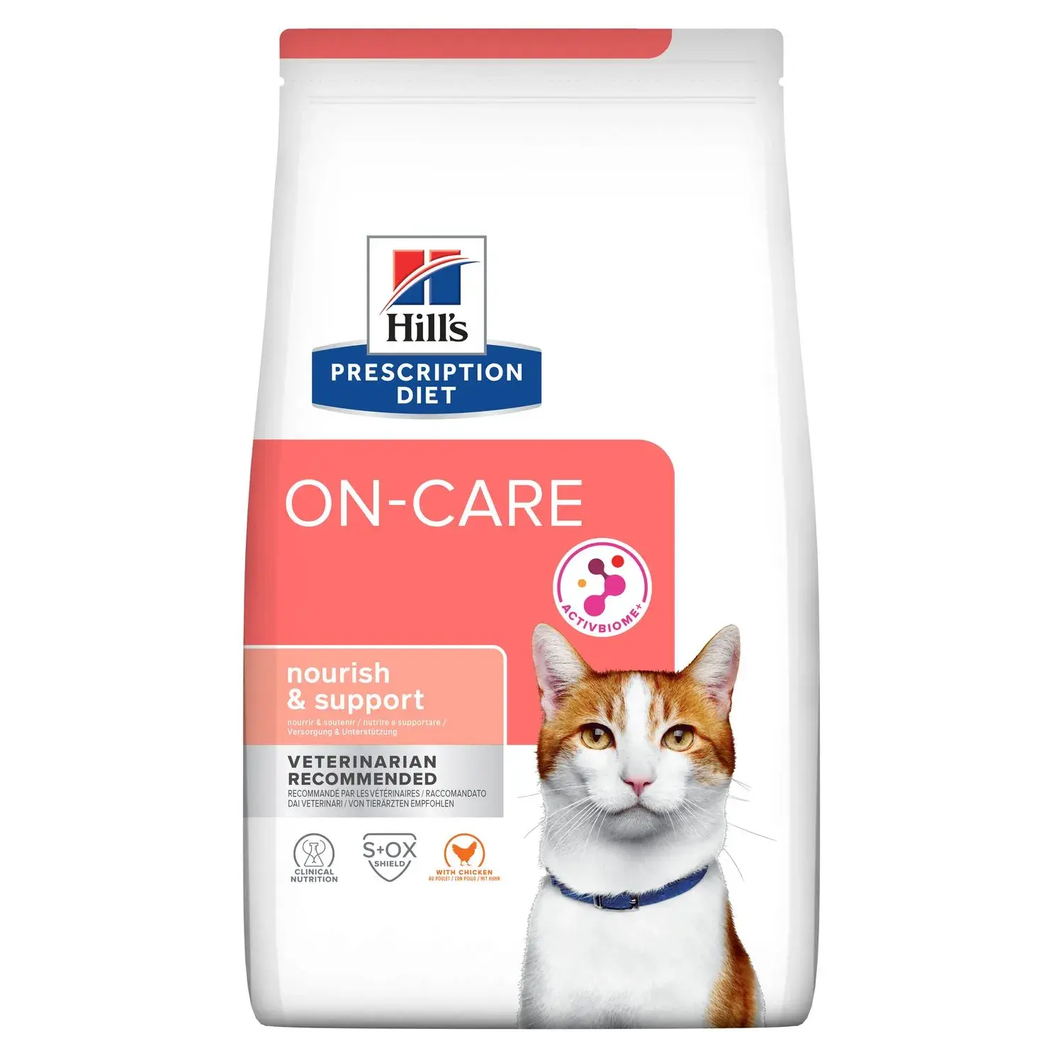 Hrana dietetica pentru pisici Hill s On-Care Nourish  Support 1,5 kg