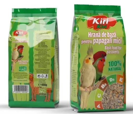 Hrana pentru papagali mici Kiri Kiri 400 gr