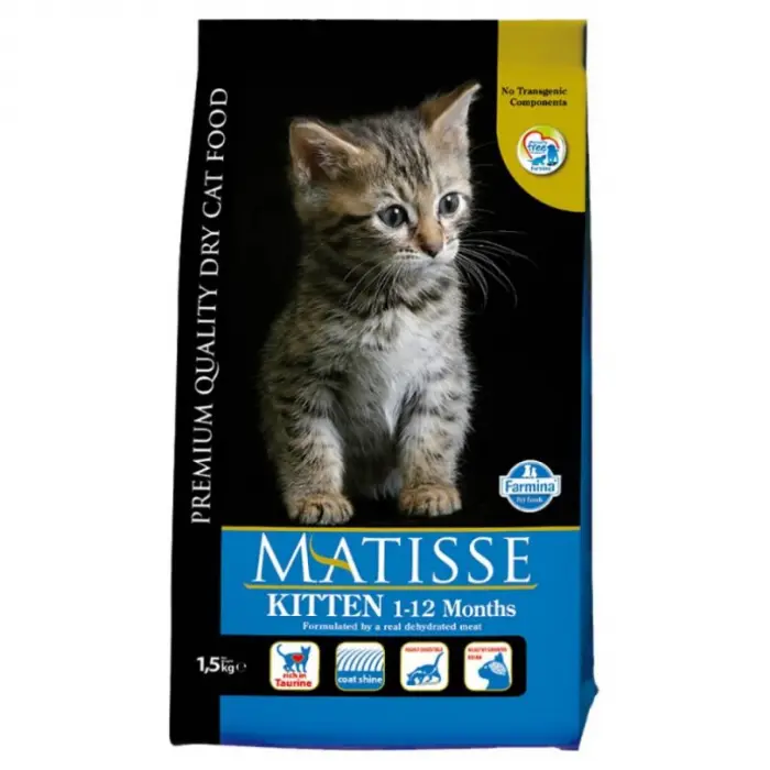 Hrana uscata pentru pisici Matisse Kitten 1,5 kg