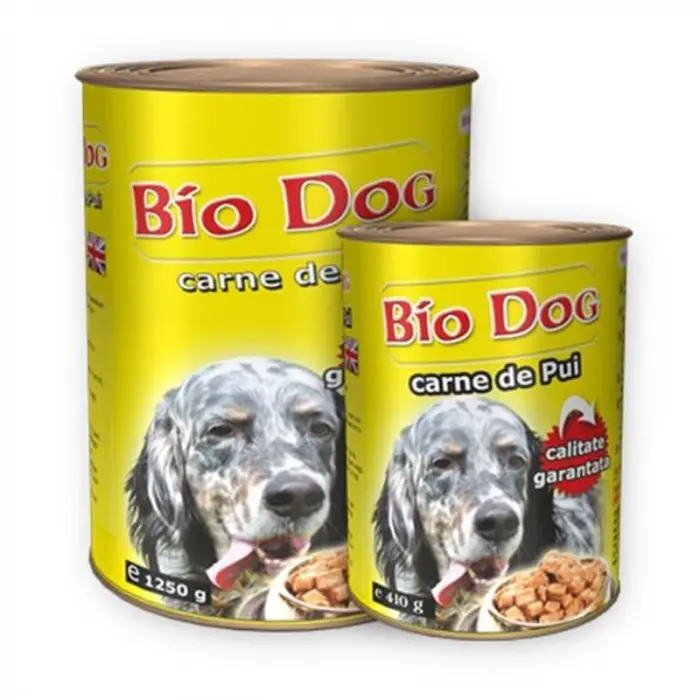 Hrana umeda pentru caini Biodog cu pui 410 gr