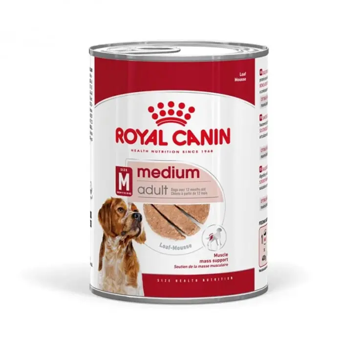 Conserva pentru caini Royal Canin Medium Adult 410 gr