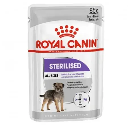 Hrana umeda pentru caini Royal Canin Sterilised 85 g