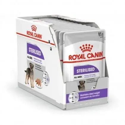 Set 12 buc x 85 gr Hrana umeda pentru caini Royal Canin Sterilised
