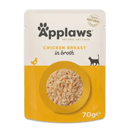Hrana umeda pentru pisici Applaws Supa cu pui 70 gr