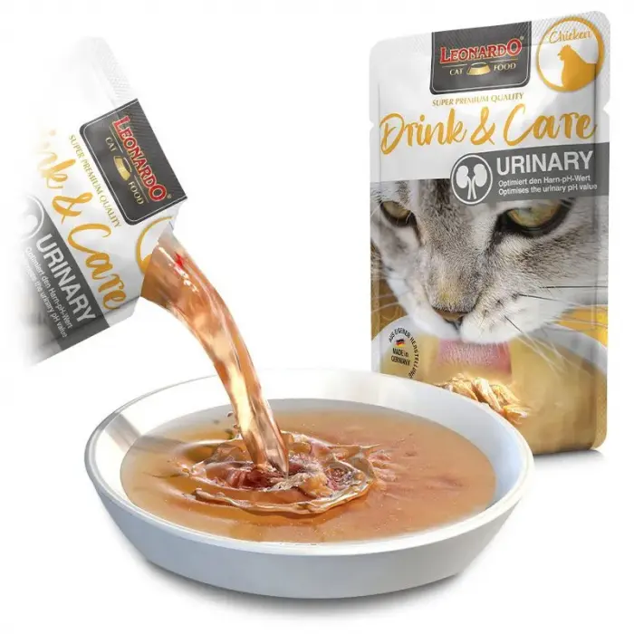 Hrana umeda pentru pisici Leonardo Drink Urinary 40 gr