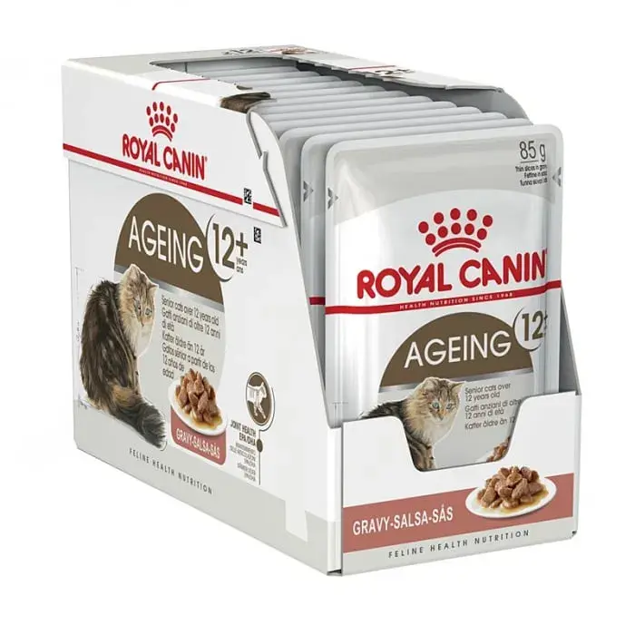 Hrana umeda pentru pisici Royal Canin Ageing +12 in sos 85 gr