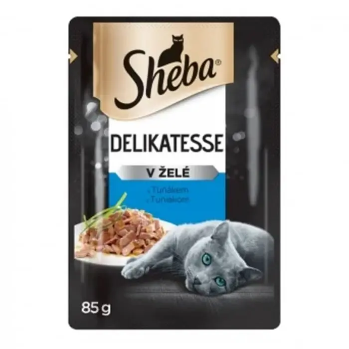 Hrana umeda pentru pisici Sheba cu ton 85 g