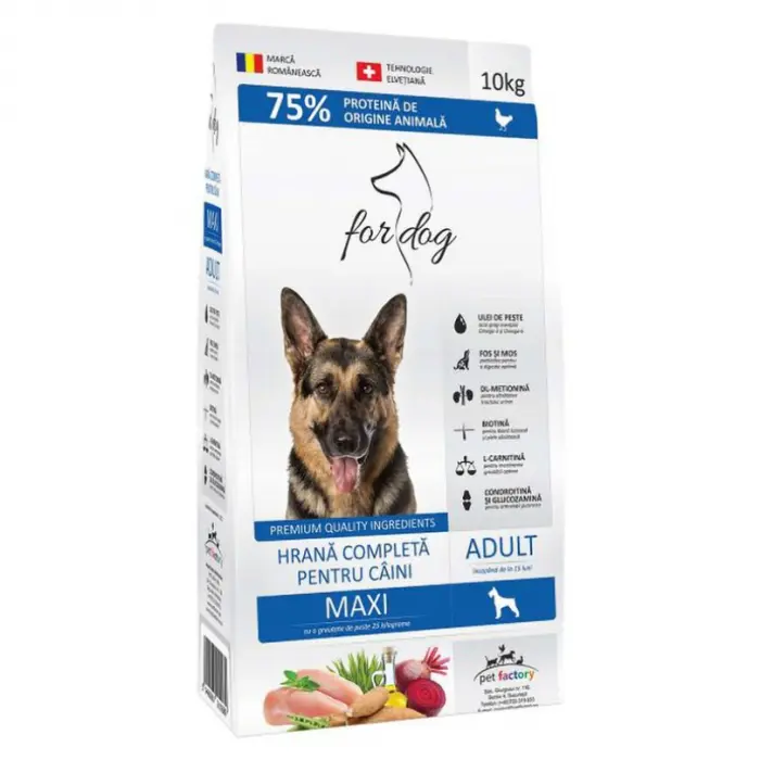 Hrana uscata pentru caini 4Dog Maxi Adult 10 kg